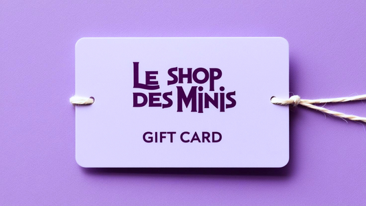 Carte cadeaux Le Shop des minis
